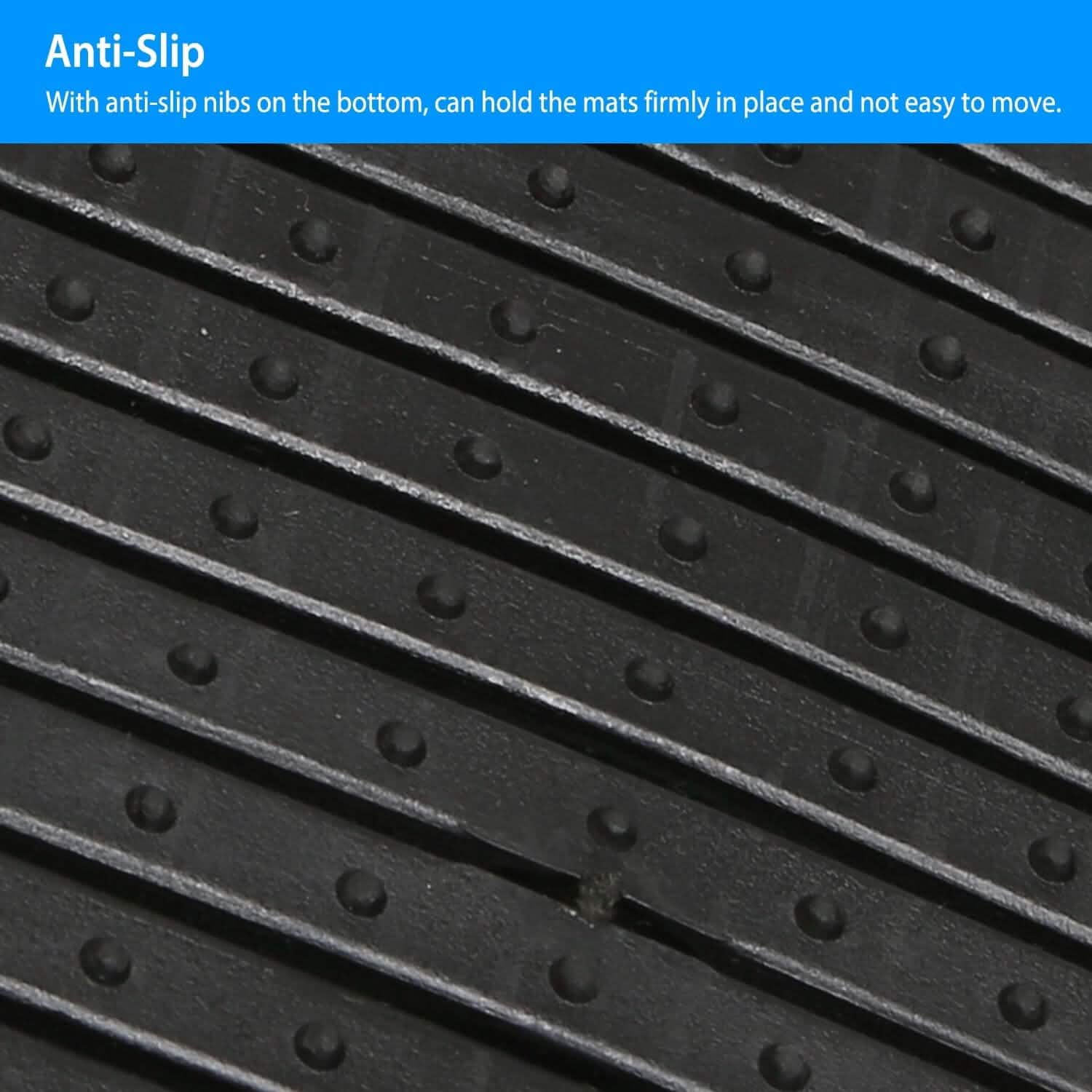 3-Piece: Automotive Floor Mats Set